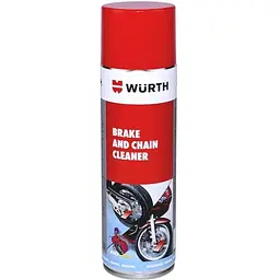 Очисник Wurth Chain Cleaner ланцюгів для мотоциклів 500 мл (089301421)
