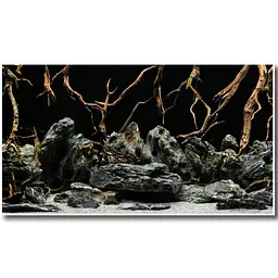 Двосторонній фон для акваріума Mystic, рулон 60 см × 15 м