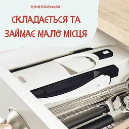 Мультислайсер тертка для овочів — Brava Spring Slicer - мініатюра 5