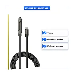 КАБЕЛЬ Швидке заряджання до 240 Вт з підставкою Fast Charging 240 Вт, складна підставка (52542-10565_63) - мініатюра 4