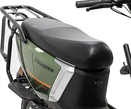 Електроскутер Двомісний Crosser CR13 (2000W, Графенова батарея 72V/24Ah) Зелений - мініатюра 12