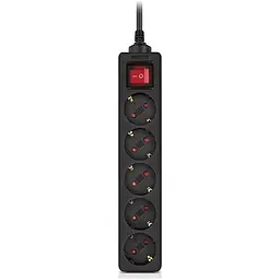 Мережевий фільтр живлення REAL-EL RS-PROTECT M 10m, black (EL122300037)