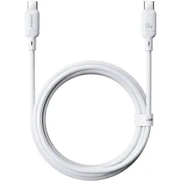Кабель Baseus Silky Series Cable Type-C to Type-C 100W 2m P10377704213-01 White - мініатюра 3