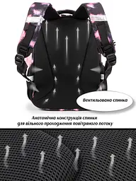 Рюкзак шкільний ортопедичний 6 в 1 для дівчинки School Standard 38х30х18 см з Котом для першокласниць (SET 150-28) - мініатюра 10