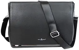 Чоловічі шкіряні сумки месенджер Dor. Flinger 0130HJ001 Чорна