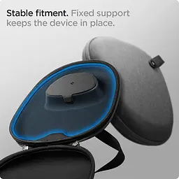 Чохол для навушників Spigen Klasden Designed Carrying Travel Case Pouch Bag для AirPods Max Charcoal Gray [AFA02996] [74502] - мініатюра 11
