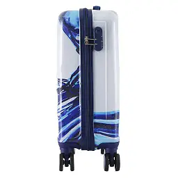 Валіза Semi Line 20" S White/Blue Print (T5653-1) - мініатюра 4