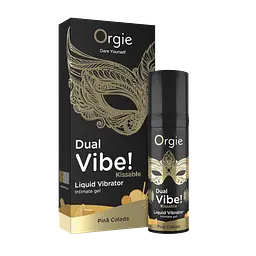 Рідкий вібратор коктейль Піна Колада Dual Vibe!, 15 мл Orgie (Бразилія-Португалія)