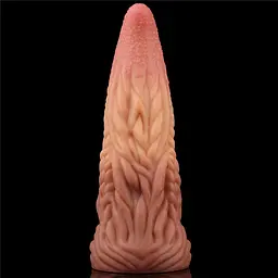 Фалоімітатор Dual-Layered Silicone 10'' Nature Cock 25 см коричневий - мініатюра 4