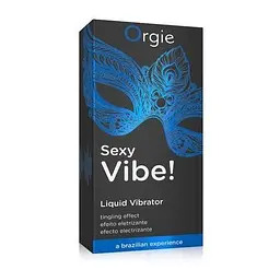 Рідкий вібратор, 15 мл Orgie Sexy Vibe! Liquid Vibrator - мініатюра 2