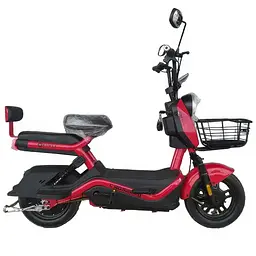 Електроскутер Двомісний Crosser CR1 (800W, 60V, 24ah графенові АБК) Червоний - мініатюра 2