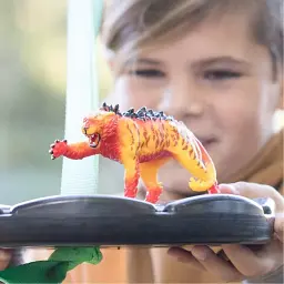 Ігрова фігурка Лавовий Тигр Schleich Eldrador Creatures Lava Tiger 70148 колекційна іграшка (SKU-253) - мініатюра 7