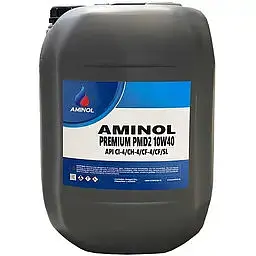 Олива моторна Aminol Premium PMD2 10W40 API:CI-4/CH-4/CF-4/CF/SL ACEA:E7 MB-228.3 MAN M3275-1 Volvo VDS-3 RLD-2, 20 л (148797)