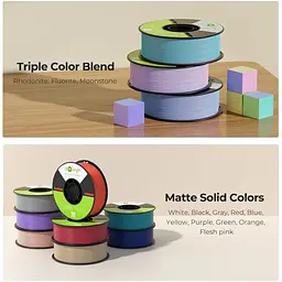 Пластик для 3D-принтера Creality Soleyin matte 1 кг, 1.75 мм, black (3301010513) - мініатюра 4