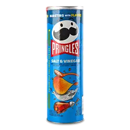 Чипси Pringles зі смаком солі та оцту 158 г