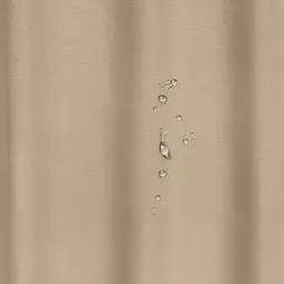Шторка для душу та ванної Cosas з кільцями 180х200 sand, бежевий (ShowerCurtains_11Sand_DUK_180x200_Hook) - мініатюра 4