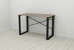 Письмовий стіл Ferrum-decor Драйв 750x1200x700 Чорний метал ДСП Дуб Сонома Трюфель 16 мм (FRD-103175) - мініатюра 6