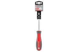 Викрутка плоска шліцева Intertool SL6 x 100 мм Pro VT-3310 - мініатюра 5