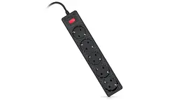 Мережевий фільтр Real-EL RS-Protect 505 1.8 м Black (EL122300044) - мініатюра 7