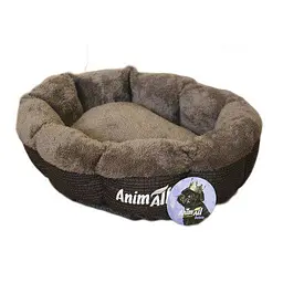 Лежак AnimAll Mary S для собак світло-коричневий 50×50×15 см