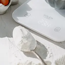 Ваги кухонні Adler AD 3181 white - мініатюра 3