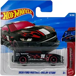 Базова машинка Hot Wheels Nightspeed  2020 Ford Mustang Shelby GT500 чорна (5785) JJK68-N521