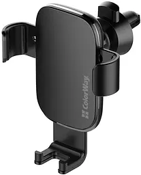 Тримач СolorWay на телефон Metallic Gravity Holder 3 Black