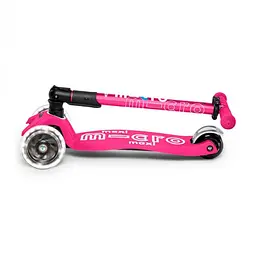 Самокат Micro Maxi Deluxe LED рожевий (MMD096) - мініатюра 5