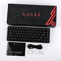Ігрова дротова магнітна клавіатура AJAZZ AK680 MAX / RGB / Magnetic Switch / 8К / Black - мініатюра 7