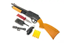 Іграшковий дробовик Golden Gun Berno з м'якими патронами 920GG - мініатюра 2
