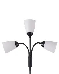 Торшер Goldlux 330673 Tulip E27 3x20W IP20 чорний - мініатюра 3