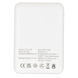 Подушка кемпінгова з підігрівом Bo-Camp Skudde USB Powerbank Grey (1849355) - мініатюра 4
