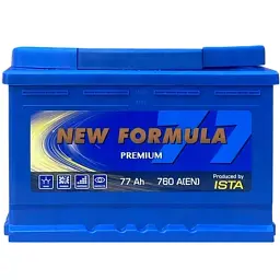 Акумулятор автомобільний NEW FORMULA PREMIUM 77Ah Ев (-/+) (760EN) (5772304209) - мініатюра 4