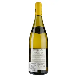 Вино J. Moreau та Fils Chablis Premier Cru Vaucoupin, біле, сухе, 12,5%, 0,75 л - мініатюра 2