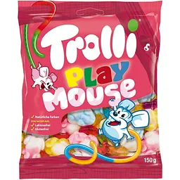 Желейные конфеты Trolli Playmouse 150 г (4000512463733)