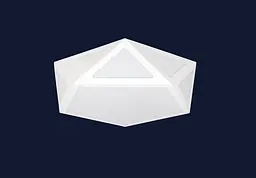 Люстра стельова LED Levistella 752L66 WH, 50W, білий, акрил і метал, сучасний стиль для дому - мініатюра 2
