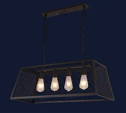 Люстри Loft Levistella 7529212-4 BK - мініатюра 2