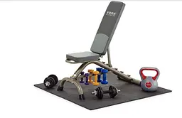 Гантелі для фітнесу вінілові круглі York Fitness 2х2кг жовтий - мініатюра 4