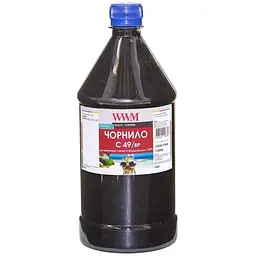 Чорнило WWM Canon GI-490 1000г Black pigm (C49/BP-4)