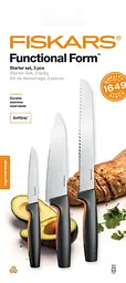 Набір кухонних ножів Fiskars Functional Form ™ 3 шт 1057559