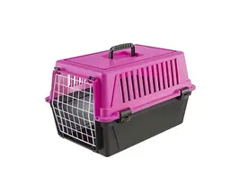 Переноска для собак та котів Ferplast Atlas 10 FLUO рожево-чорна до 5 кг 48x32.5x29 см 73007199IO