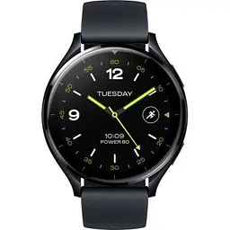 Смарт-годинник Xiaomi Watch 2 Black Case With Black TPU Strap (BHR8035GL) (1025028) - мініатюра 2