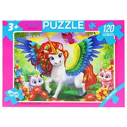 Пазли "Милий єдиноріг", 120 елементів Dankotoys