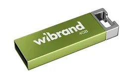 Флеш накопичувач USB 4Gb Wibrand Chameleon,Light зелений,USB 2.0 (WI2.0/CH4U6LG)