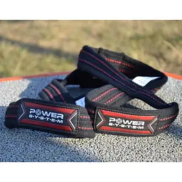 Лямки для тяги Figure 8 Power System 3405RD-5 Black/Red, L/XL - мініатюра 2