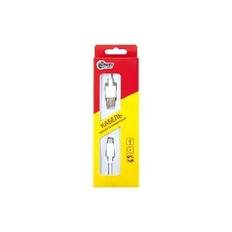 Дата кабель USB 3.0 AM to USB-C 1.0m 4A QC3.0 white Dengos (PLS-TC-4A-WHITE) - мініатюра 2