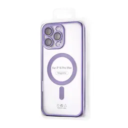 Чохол Ductil Metallic Edge with MagSafe (Protected Camera & Lens) iPhone 16 Pro Max Deep Purple - мініатюра 2