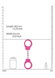 Наручники - Ouch! Beginner's Handcuffs Pink - мініатюра 4