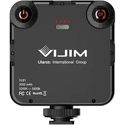 Накамерне світло Ulanzi VL81 LED Light UV-2134 [132852] - мініатюра 3