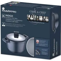 Каструля MasterPro Indigo з кришкою 3 л (BGMP-7980) - мініатюра 6